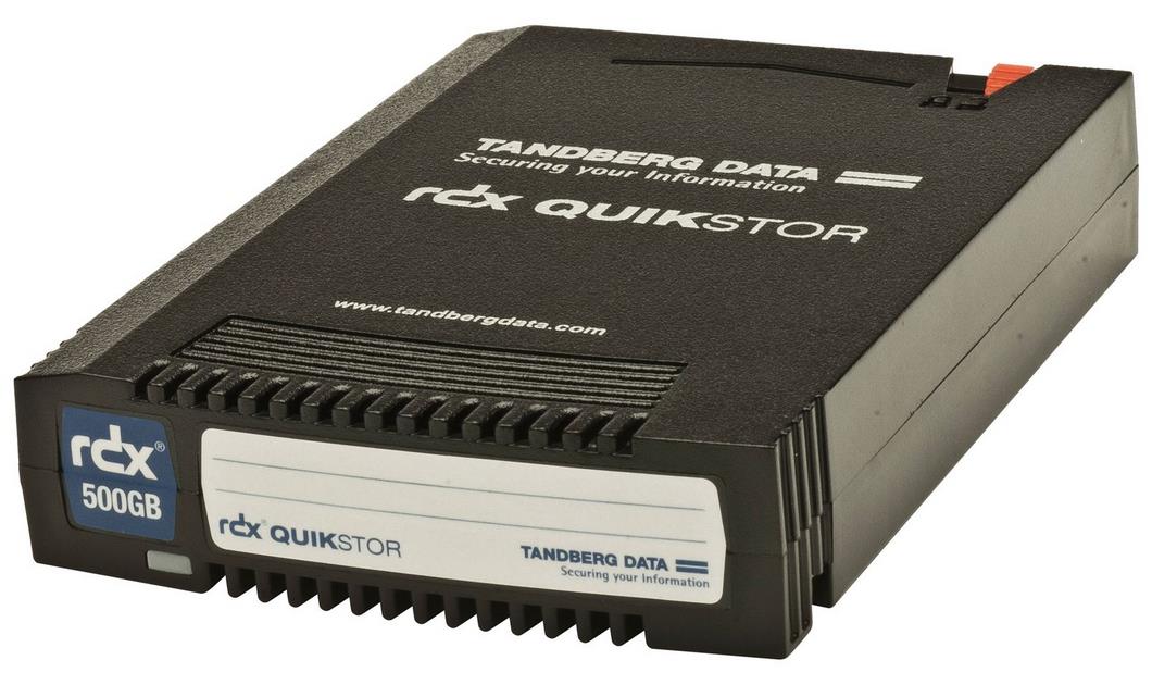 9418617  46C5368 Tandberg Data RDX QuickStor 500GB kasset RDX backup kassett